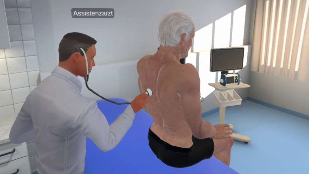 Screenshot Medizinisches VR-Training