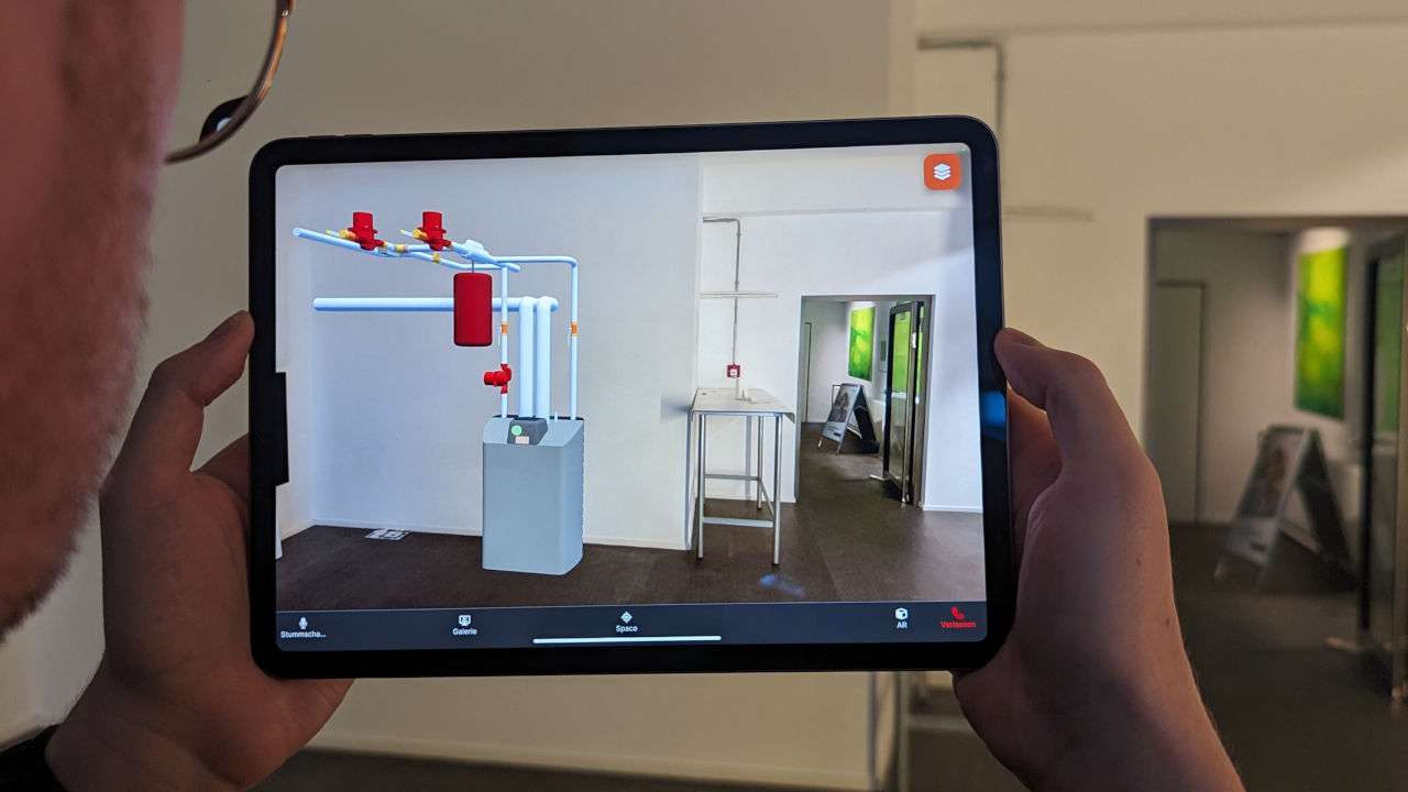 Spatialists App AR-Feature