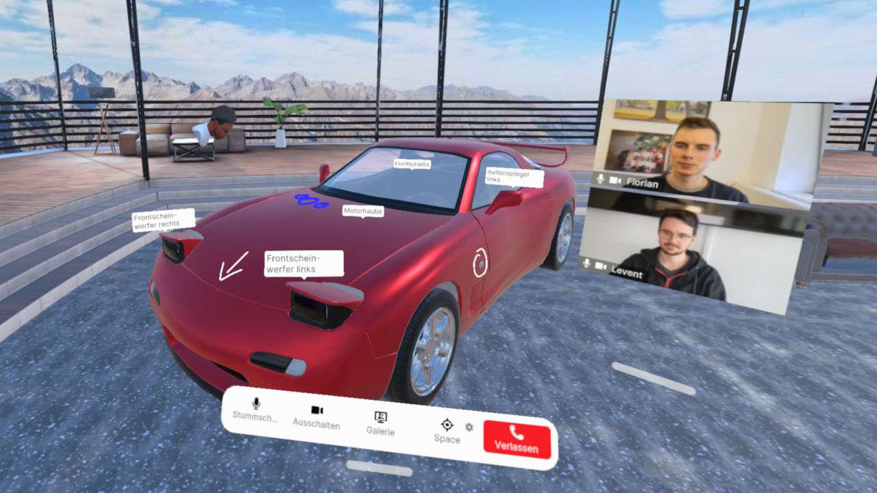 Screenshot Spatialists Meeting Solution