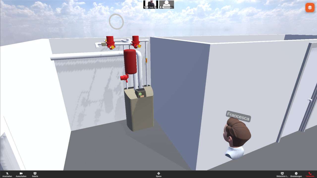 Screenshot Spatialists Meeting Solution