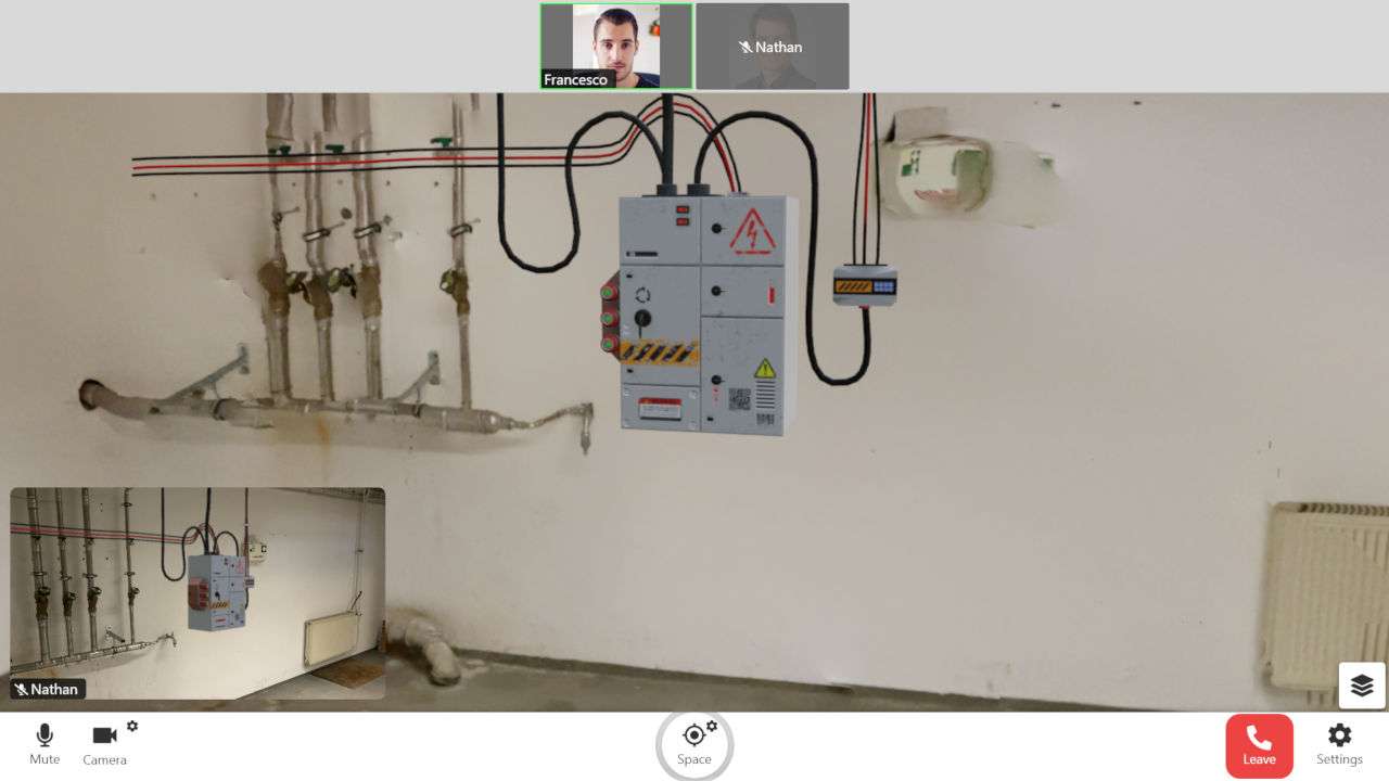 Screenshot Spatialists Meeting Solution