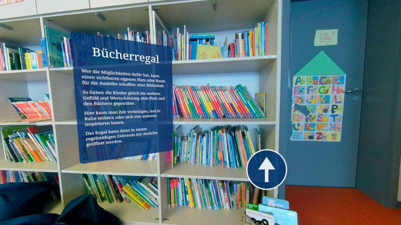 Screenshot Stiftung Lesen 360° Tipps für Erzieher/-innen