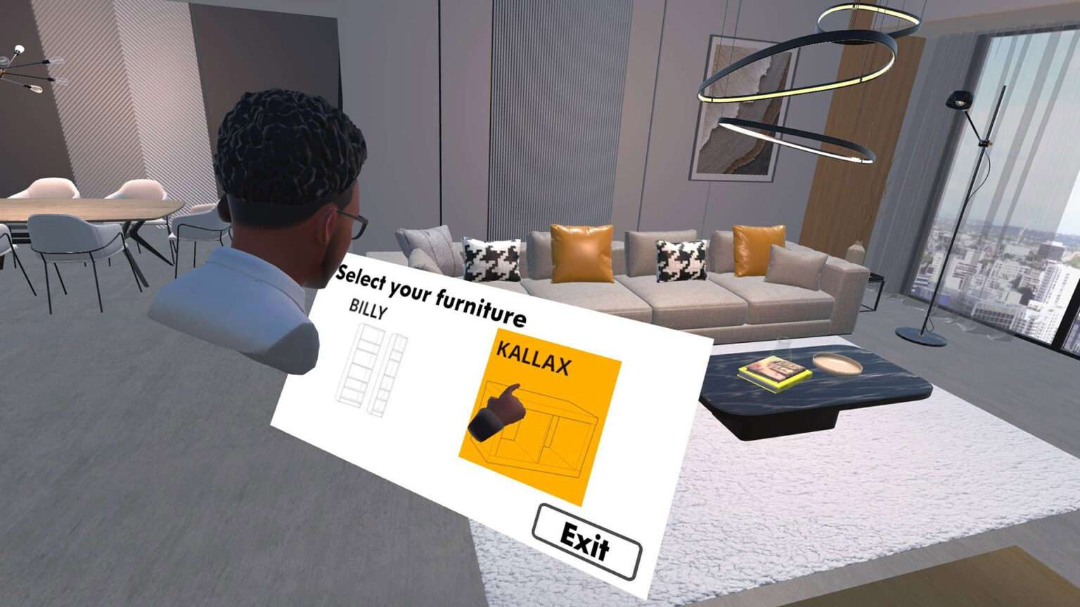 Screenshot VLIÄM VR-Aufbau Simulation